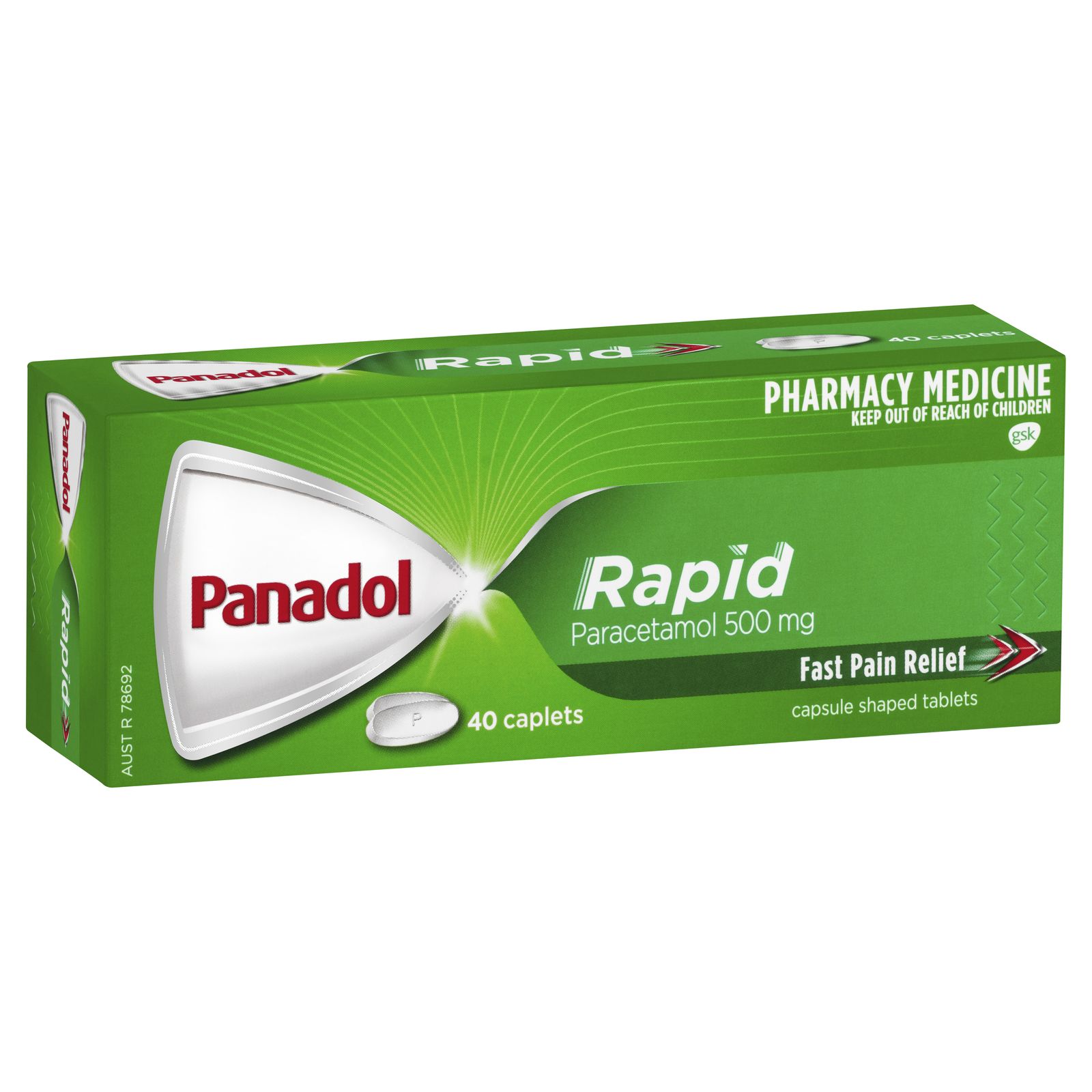 Panadol Rapid 40caps 2557096 Your Online Pharmacy New Zealand