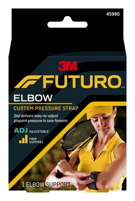 FUTURO Supp Adjustable Tennis Elbow  Black 1 size