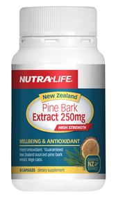 Nutra-Life NZ Pine Bark Extract 250mg 50cap