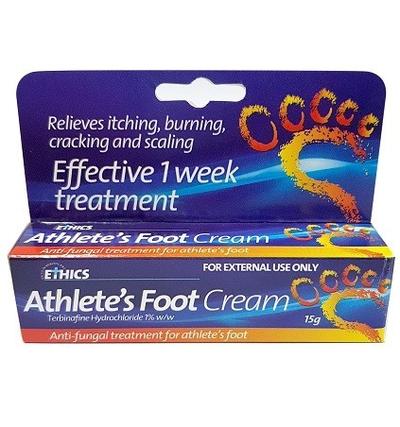 ETHICS Athletes Foot Cream 15g