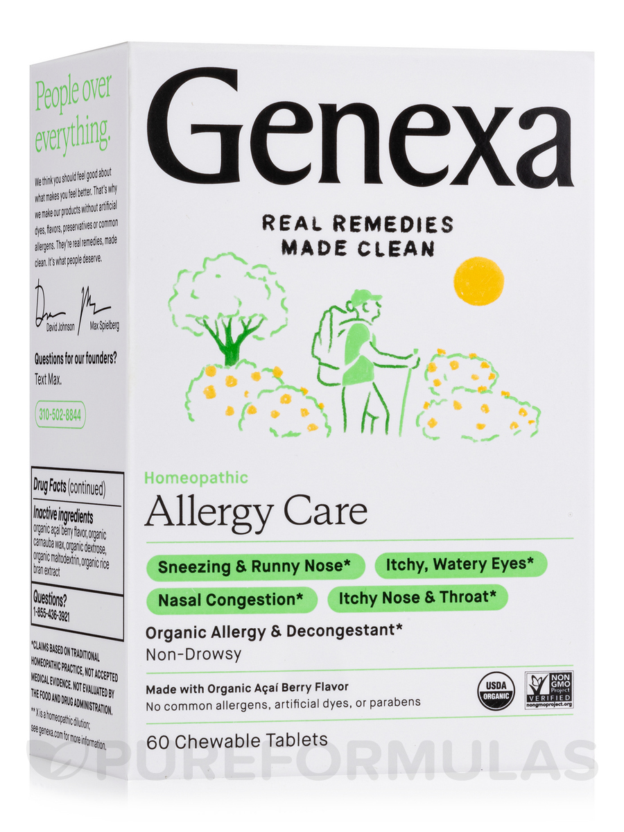 GENEXA Allergy Care Chew Tab 60 12836 Your Online Pharmacy New Zealand