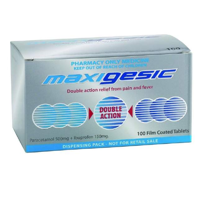 MAXIGESIC PAIN RELIEF 100s