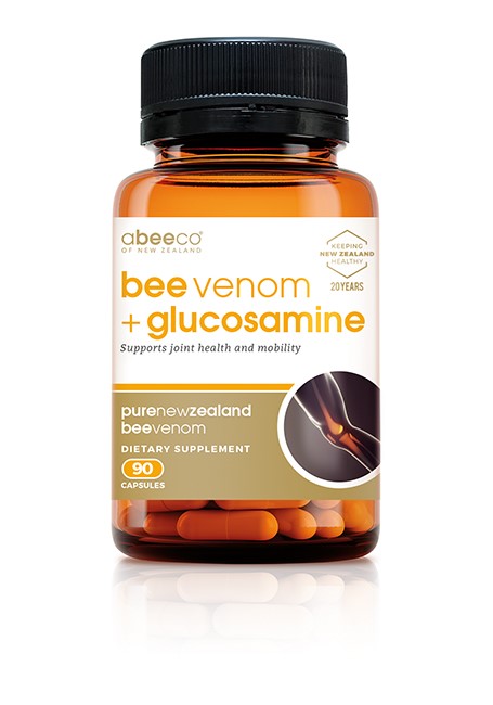 Abeeco Bee Venom + Glucosamine 90caps
