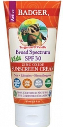 BADGER SPF30 SunScreen Cream Kids 82g