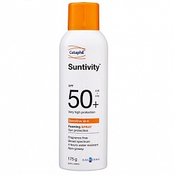 Cetaphil SUNTIVITY SPF50+ Light Weight Foam 175g