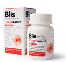 BLIS K12 Throat Guard Daily Strawberry 30s