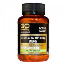 GO Healthy Kre-Alkalyn 860mg Energy 60vcaps