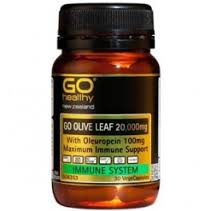 Go Healthy GO Olive Leaf 20 000mg 30 Vcaps