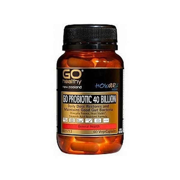 Go Healthy Go Probiotic 40 Billion 60 caps