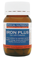 Ethical Nutrients Iron Plus 30 Tabs