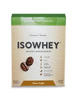 IsoWhey Coffee Sachets 7 per BOX