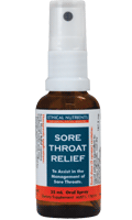 Ethical Nutrients Sore Throat Relief 25ml spray