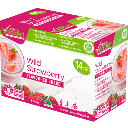 VITA DIET Wild Strawberry Shakes 14 sachets