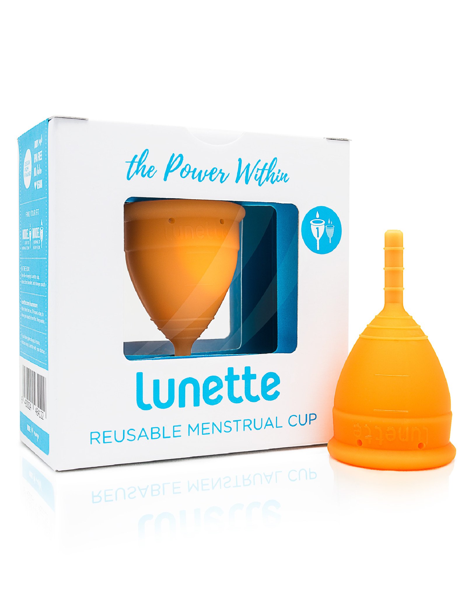 Lunette Menstrual Cup Coral