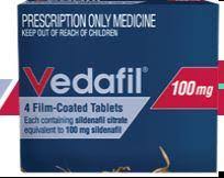 Vedafil 100mg 4 tablets
