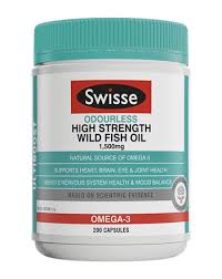 SWISSE High Strength Wild Fish Oil 1500mg 200