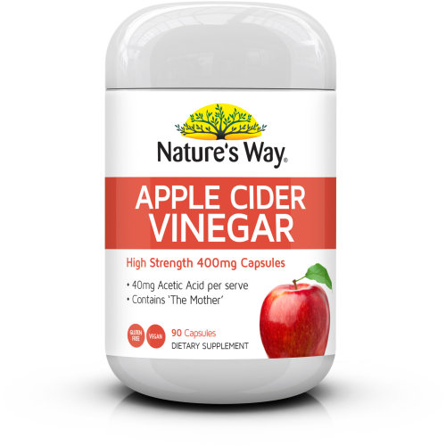 NATURES WAY Apple Cider Vinegar 120Cap