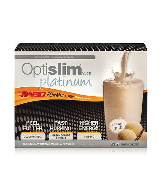 Optislim VLCD Platinum Shake Vanilla 21x25g
