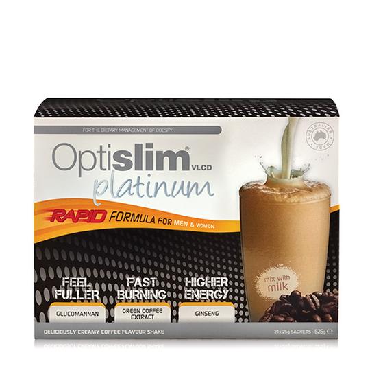 Optislim VLCD Platinum Shake Coffee 21x25g