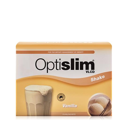 Optislim VLCD Meal Replacement Shake Vanilla 21x40g 