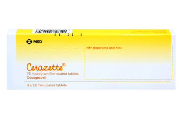 Cerazette 75mcg 84 Tablets