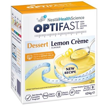 OPTIFAST VLCD Dessert Lemon 8x53g