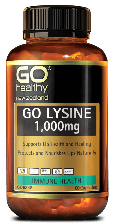 GO Healthy Lysine 1000mg 60 Caps
