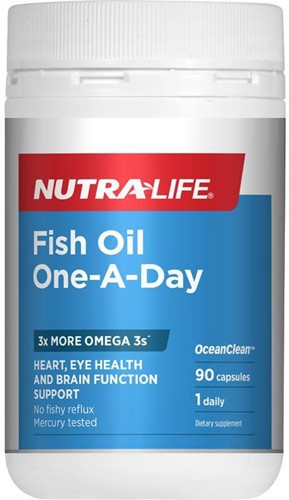 Nutra-Life Fish Oil Ocean Clean 1-a-day 90s