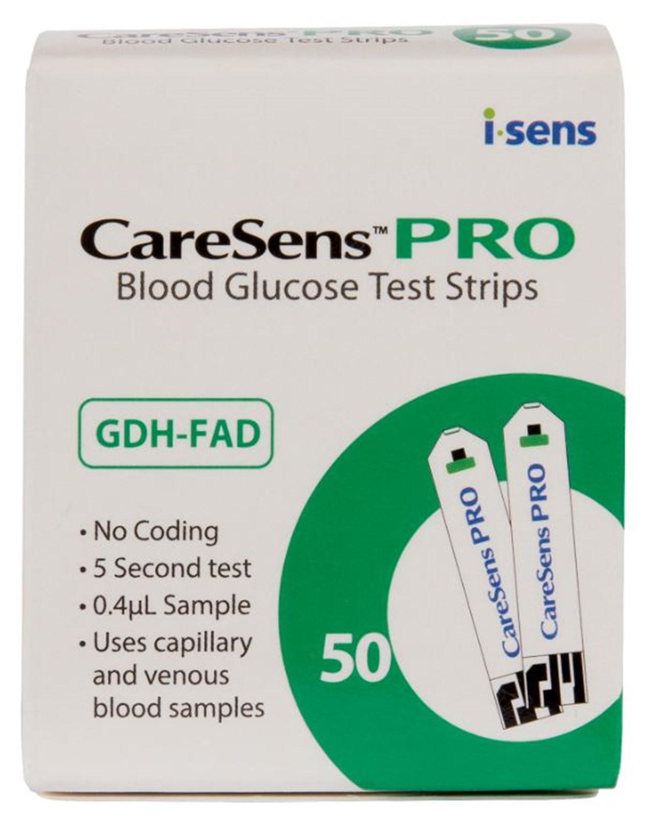 CareSens Pro Test Strips Dual 50