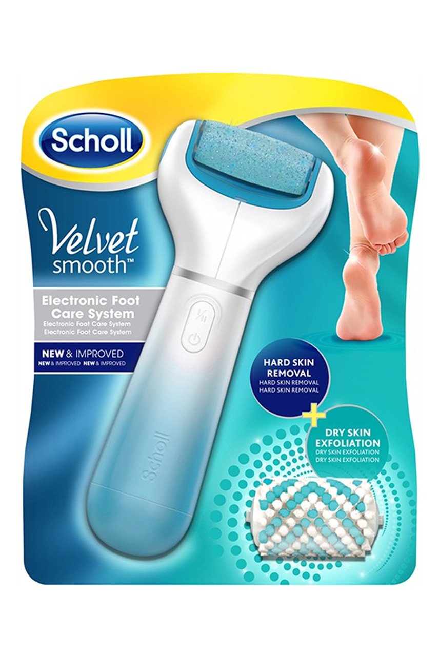 SCHOLL VE Pedi Foot Care +Refill Blue