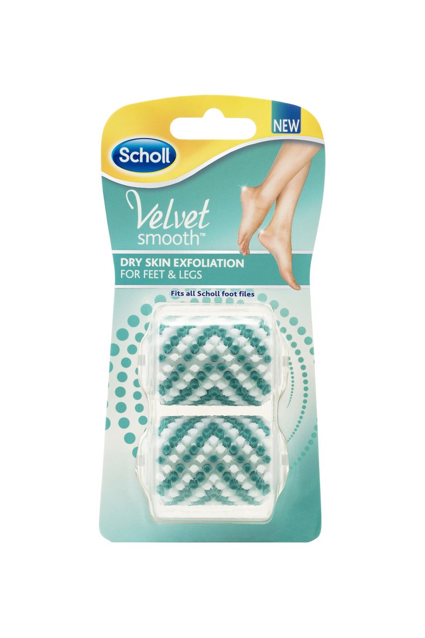 SCHOLL Velvet Smooth Exfoliation Head Refill 2pk