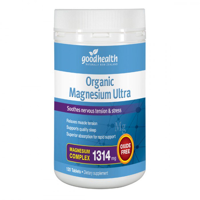 Good Health Organic Magnesium Ultra 120 tab