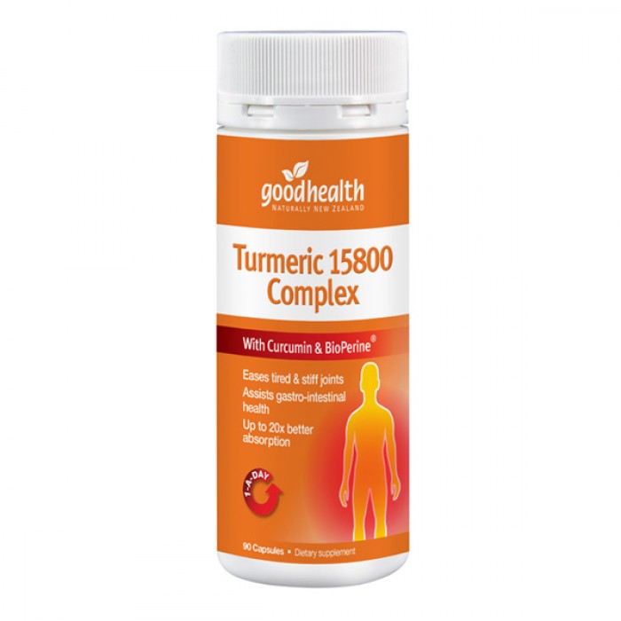 Good Health Turmeric 15800 Complex 90 Caps