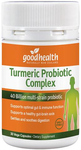 Good Health Turmeric Probiotic Complex 30 Cap