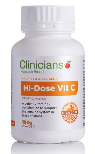 Clinicians Hi-Dose Vit C 150g Powder