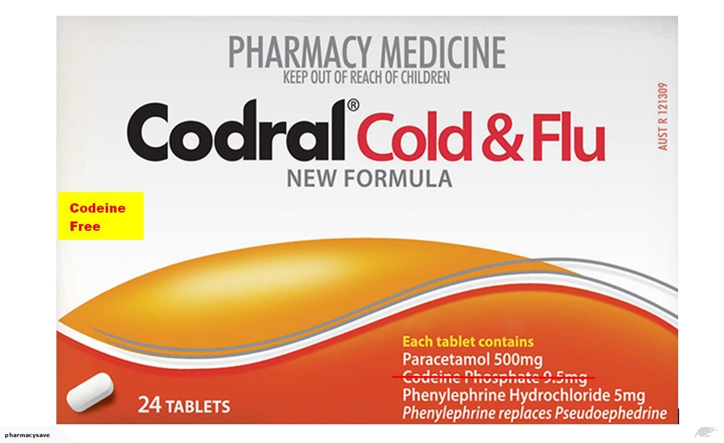 CODRAL PE Cold & Flu Codeine Free 24s