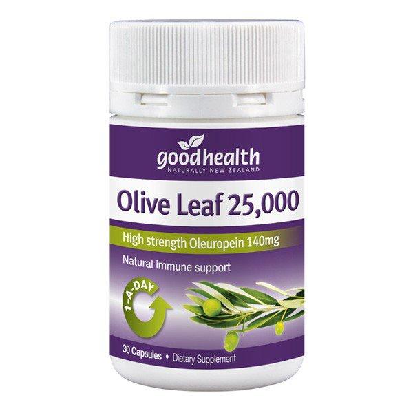 Good Health Olive Leaf 25000mg 30caps