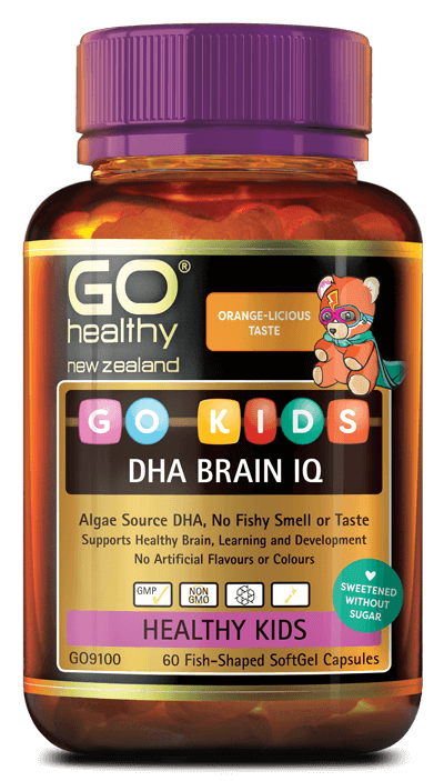 Go Healthy Kids DHA Brain IQ 60 Caps