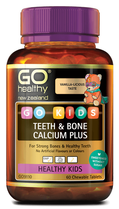 Go Healthy Kids Teeth/Bone Calcium Plus 60 Chew