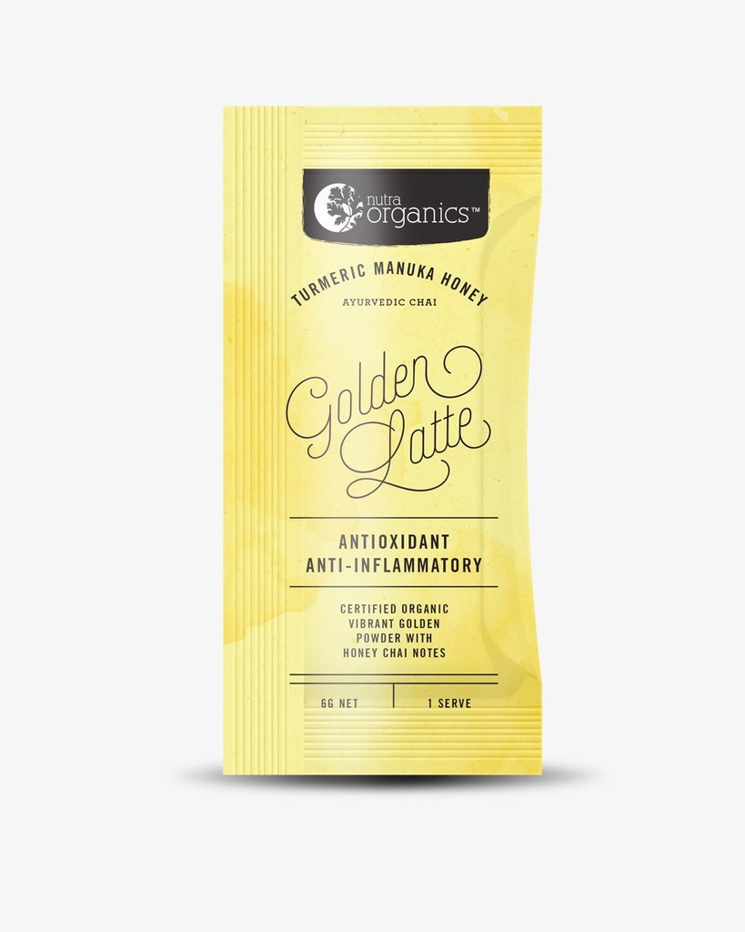 Nutra Organics Golden Latte Sachet 6g