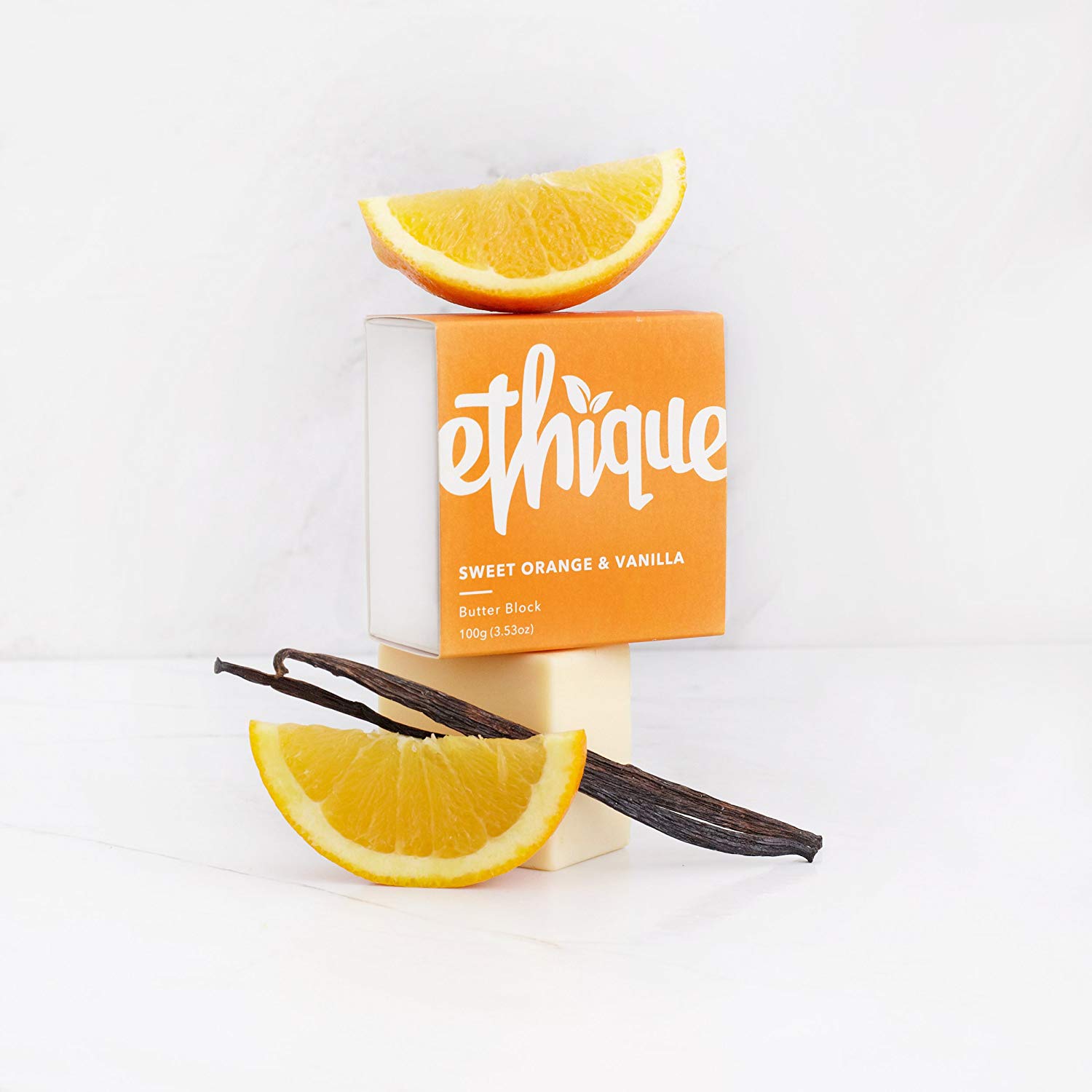ETHIQUE Butter Block Orange & Vanilla 100g