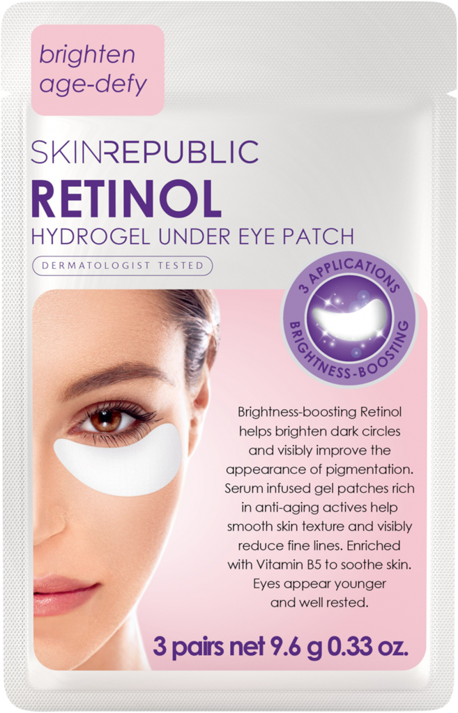 Skin Republic Retinol Under Eye Patches 3pair