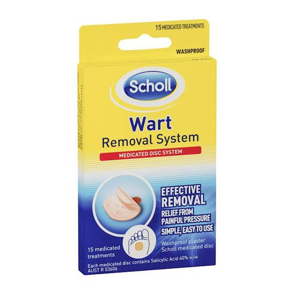 SCHOLL Wart Removal System Washproof