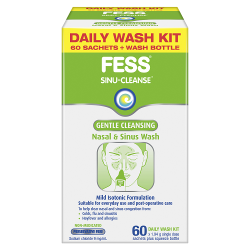 FESS Sinu Cleanse Daily Wash Kit 60 Sachets