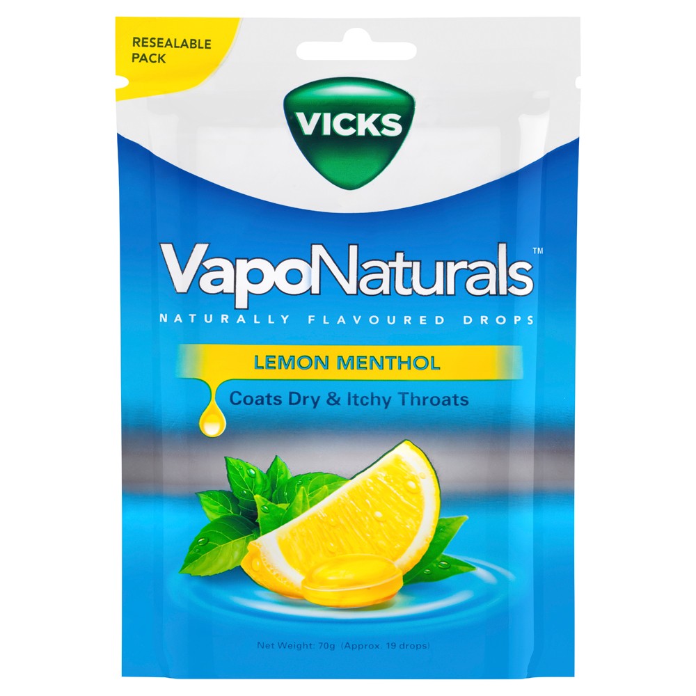 VICKS Vaponaturals Lemon Menthol 