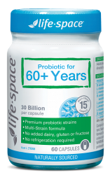 LifeSpace Probiotic 60+ Yr 60 Caps