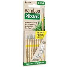 PIKSTERS Bamboo Yellow Size 3 8 pack