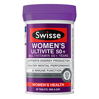 SWISSE Womens Ultivite 50+ 60tabs
