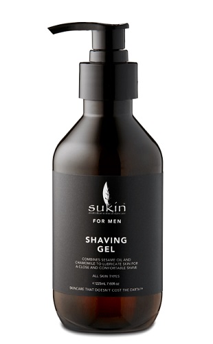 Sukin Men Shaving Gel 225ml