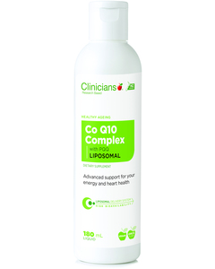 Clinicians Liposomal COQ10 +PQQ 100mg 180ml